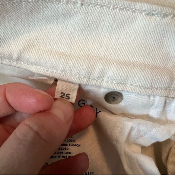 Lou & grey off white jeans. Size 25‎ - Picture 7 of 10